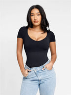 Body Moldeador Seamless - Cuello Cuadrado