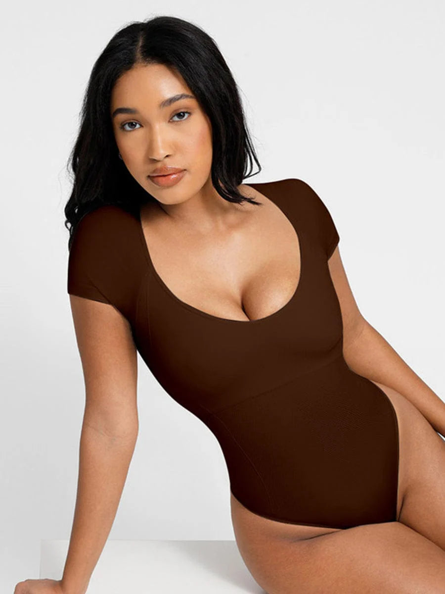 Body Moldeador Seamless - Cuello Cuadrado