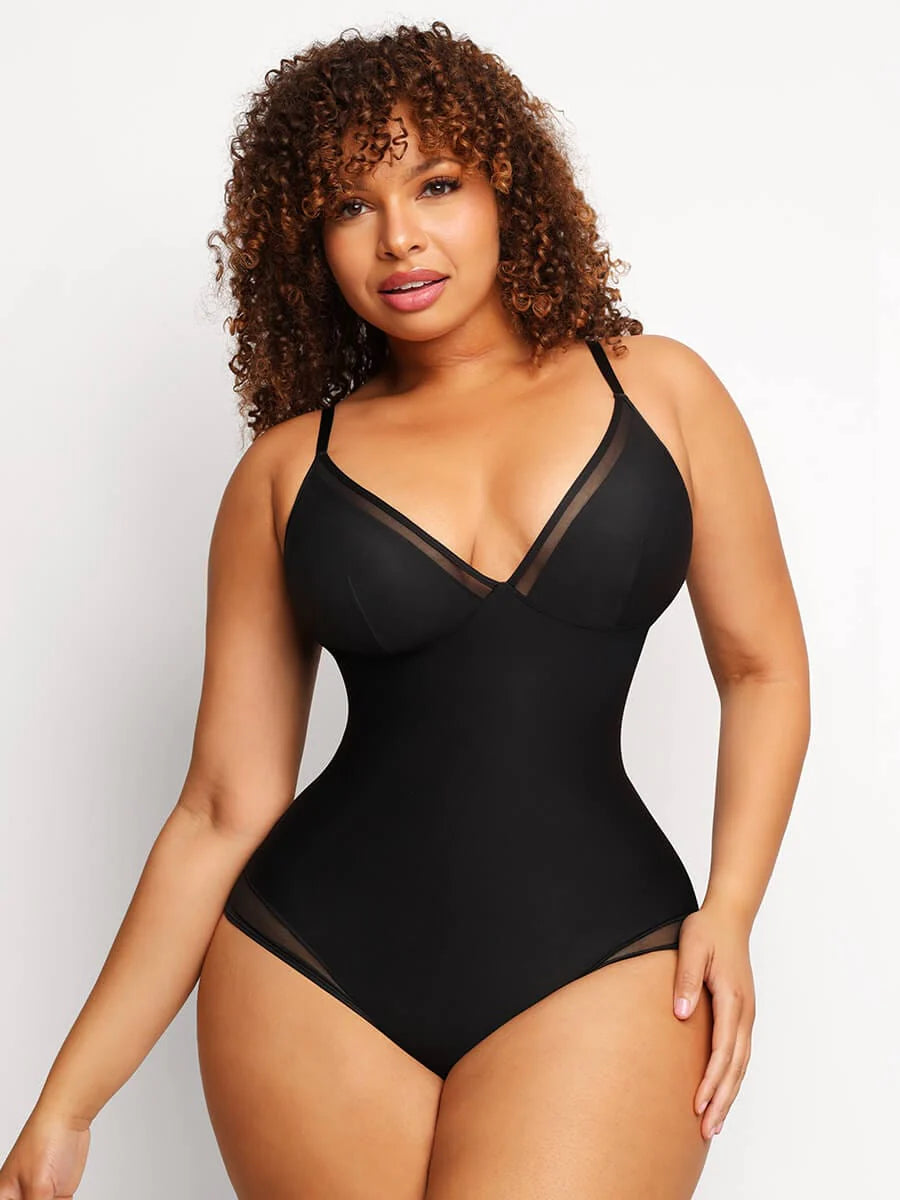 Body Moldeador Escote V - Control Abdomen