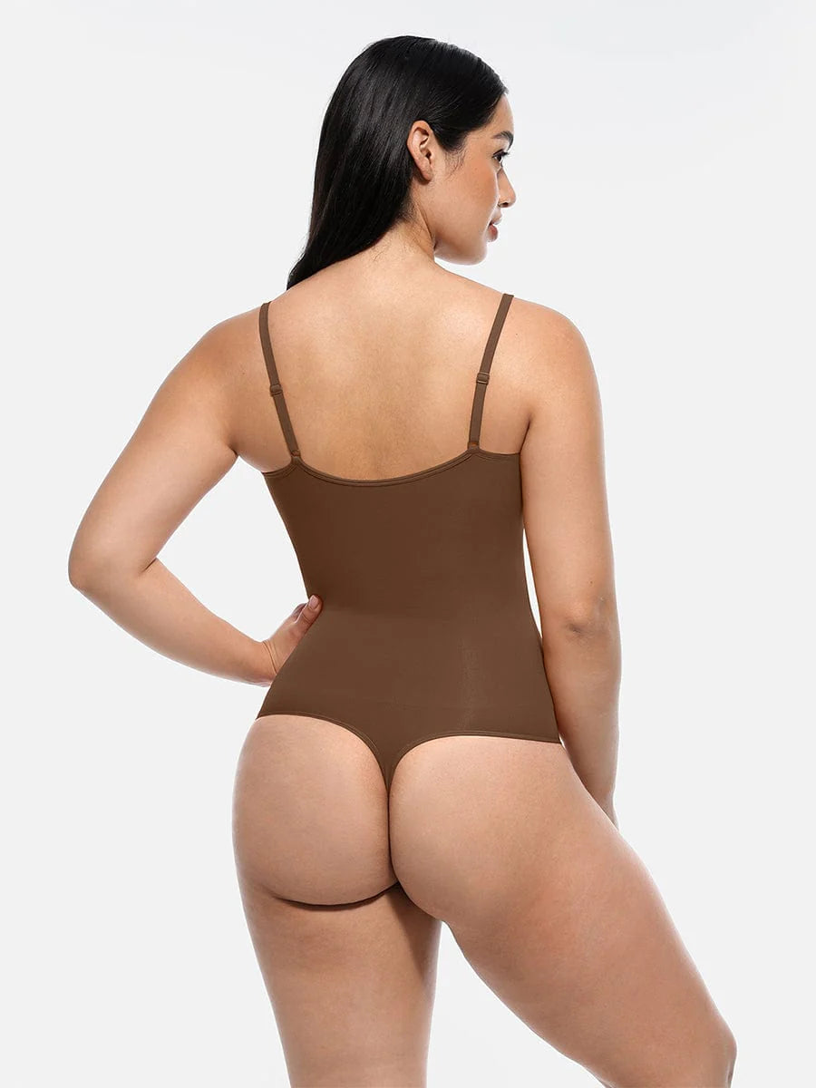 Body Reductor Tanga con Espalda Cubierta