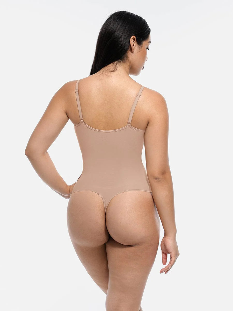 Body Reductor Tanga con Espalda Cubierta